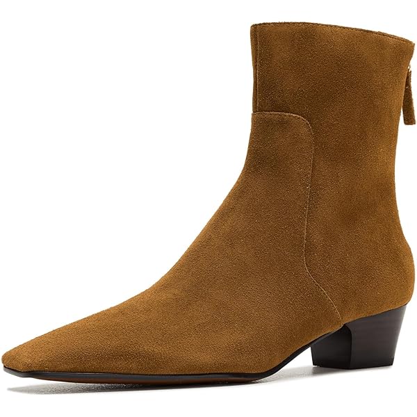 Amazon.com | Madewell Women's Ciel Kitten Heel Glove Bootie-Suede